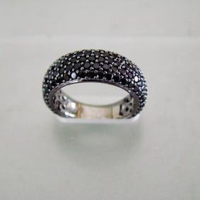 Creation Black Diamonds 2.85Ct 18k B/g Overaly