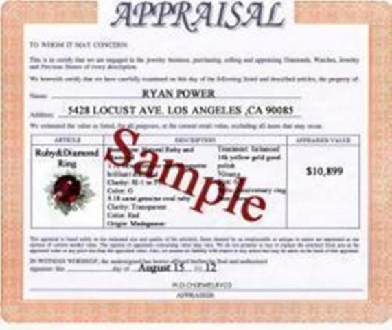 Anniversary Ruby Diamond Ring 4.86Ct 14k W/g - 2