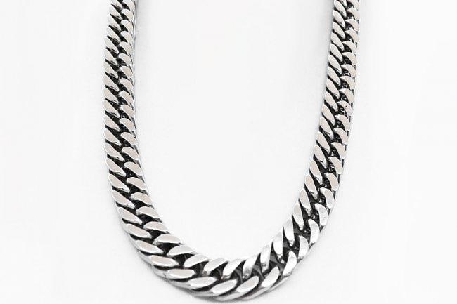 Man's Stainless Steel Cuban Chain Necklace (1 of 2)