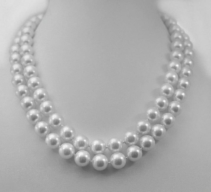 Swarovski Pearl 10mm 2 Layer Set & 925 Silver Clasps - 2