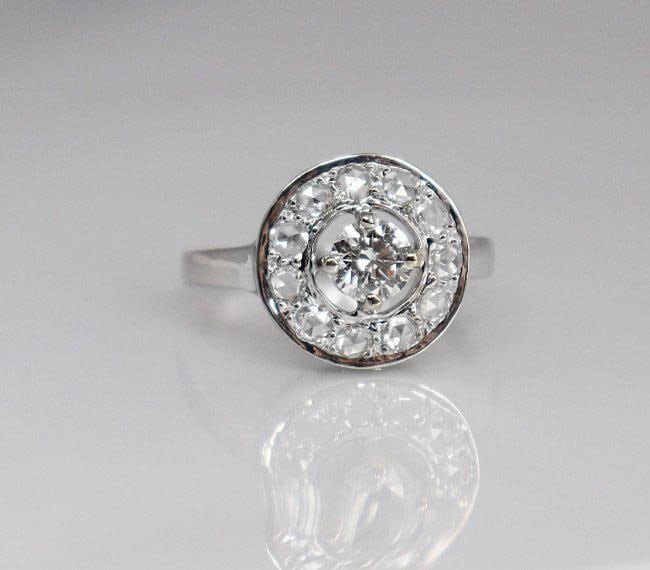 Anniversary Diamond Ring 1.21 Ct 14k W/g (1 of 5)