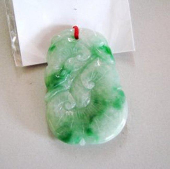Natural Jadeite Jade Fish Carving Imperial Grade: A (1 of 5)