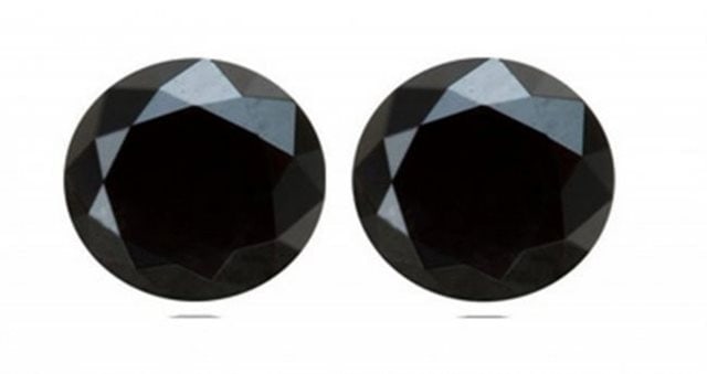 Black Diamond Round Facet 1.50 Ct Size: 6.1x3.8 mm: Type: Natural Black Diamond Quantity: 1 Pairs Weight:1.50 Carat Measurement: 6.1x3.8 mm Shape: Round Facet Clarity: Opaque - Color: Fancy Black Luster: Very good Estimate Value Prices: $1,770