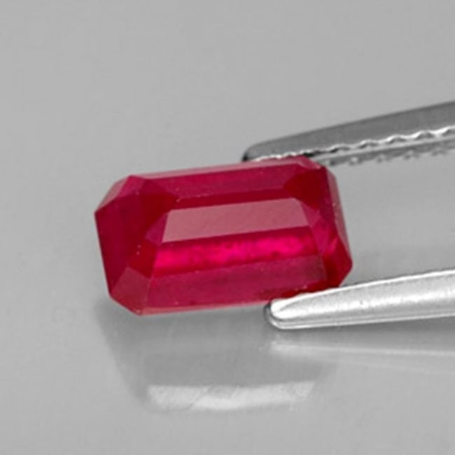 Loose Ruby Octagon Shape 3.06Ct 9x5.9x5.4 mm - 2