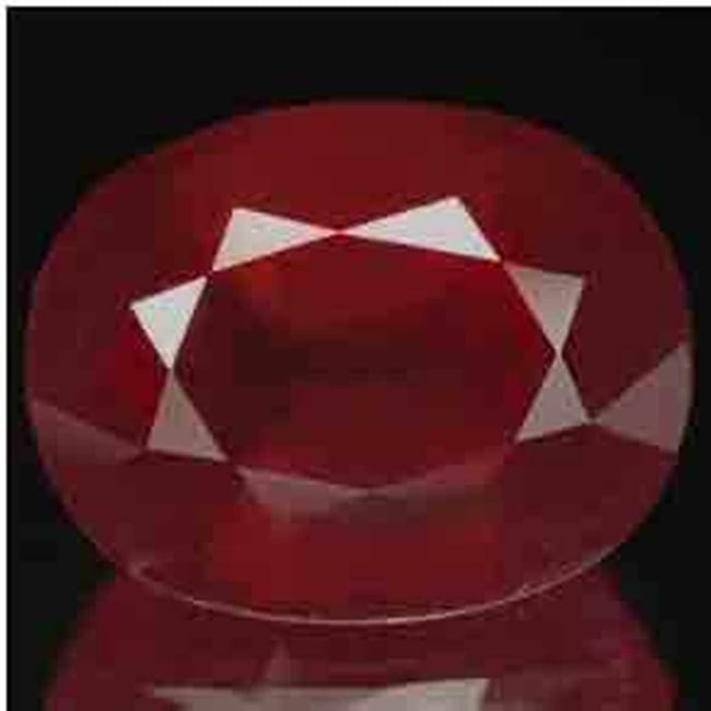 Loose Ruby Oval Shape 4.93Ct 10.9x8.7x5.4 mm (1 of 1)