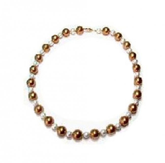 Multi Color Swarovski Necklace14k Y/g Filled: Gemstone: Natural Swarovski Quantity: 1 Size: 7-11mm Grade: AAA Color: Multi Shape: Round Origin: Australian Necklace: 17" 14k yellow gold filled fish clasp no plated Design for fall sea