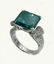 Anniversary Blue diamond Ring 8.02Ct SML W D: .80 Ct - 2