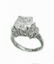 Anniversary Radiant 3.47Ct/Marquise .70Ct Diamond Ring