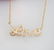 Creation Diamond Necklace .35CT 18k R/g Over