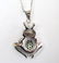 Creation Diamond/ Emerald Necklace .95CT - 3
