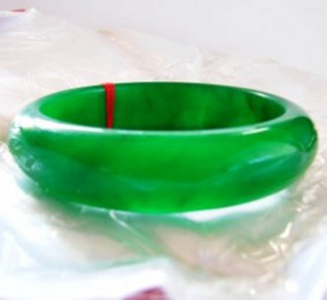 Natural Jadeite Jade Bangle Grade: A Size:7.5 (1 of 5)