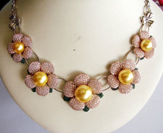 Swarovski Pearl Creation Diamond 26.80Ct 18k R-W/g (1 of 4)