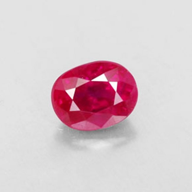 Loose Ruby Oval Fecet  1.89Ct 8x6.1x4.1mm (1 of 2)