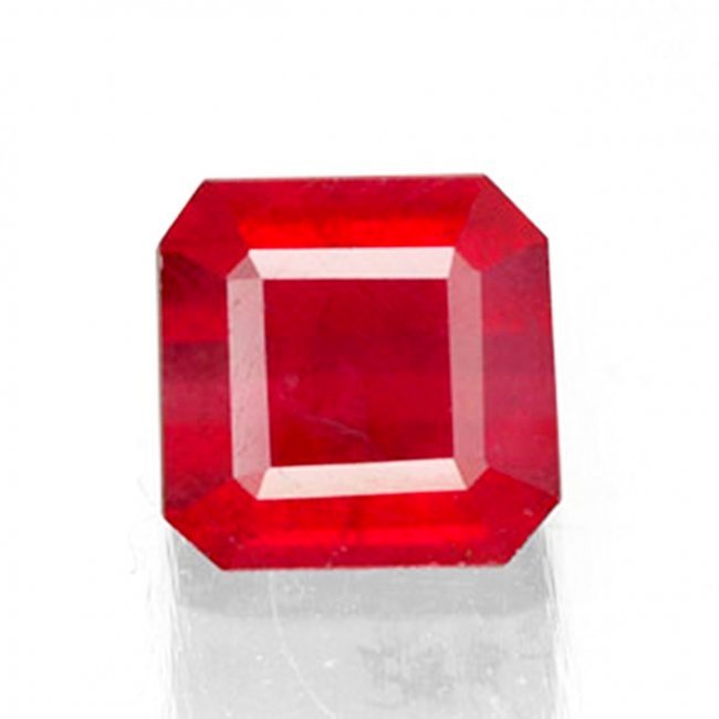 Natural Ruby Cushion Facet 1.86Ct 6.8x6.6x4.3mm (1 of 2)