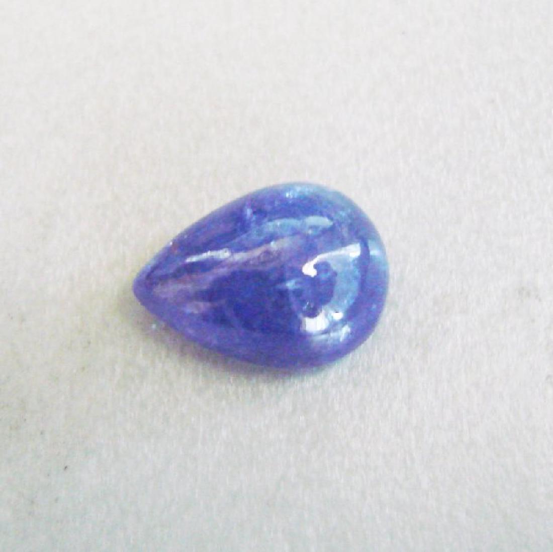 Tanzanite Cabochon Pear Shape 7.94Ct 14.5x10.5x6.5mm (1 of 2)