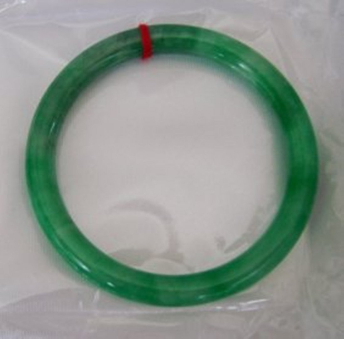 Natural Chinese Jade Bangle Grade A Size: 7 (1 of 5)