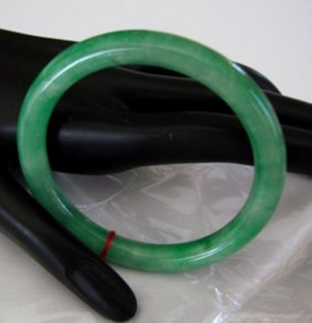 Natural Chinese Jade Bangle Grade A Size: 7 (1 of 4)