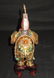 A Chinese Gilt and Enamel Silver Elephant - 4