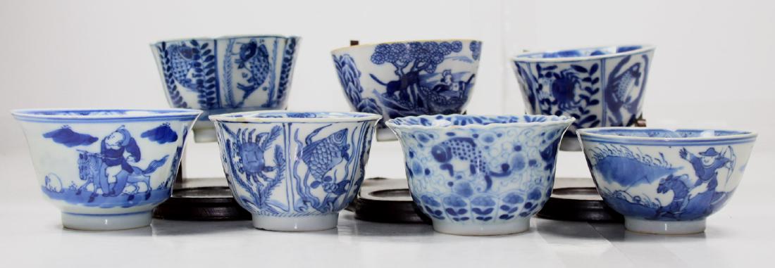SEVEN CHINESE EXPORT BOWLS (7X) (1 of 7)