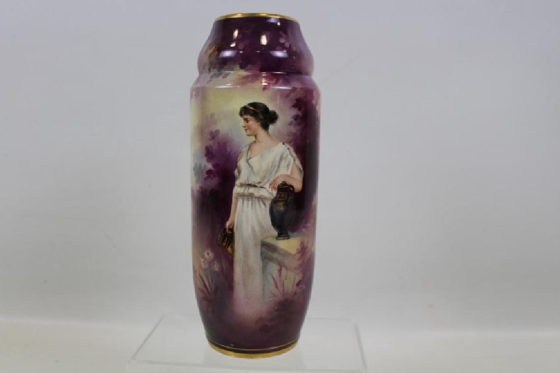 Royal Bonn Germany Portrait Vase Grecian Maiden & Urn (1 of 4)