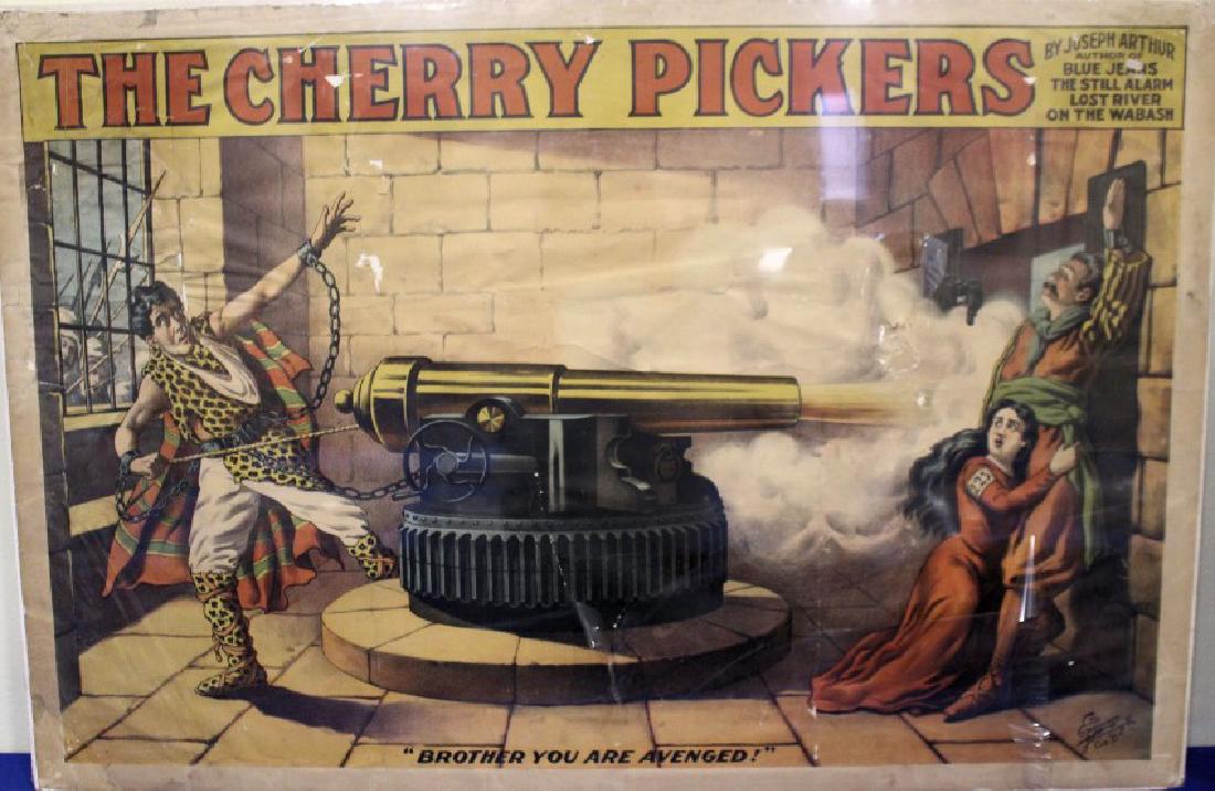 1880s The Cherry Pickers Theatrical Poster - Canon (1 of 1)