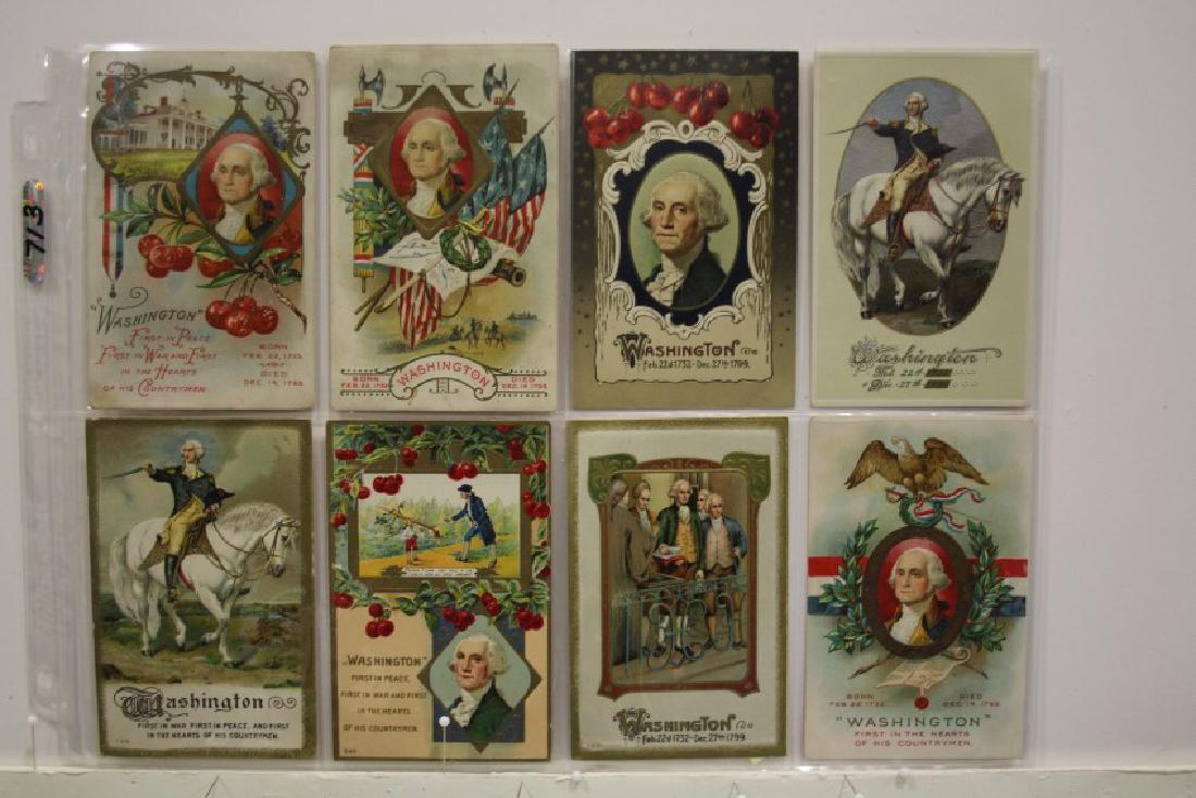 8 Postcards George Washington Misc. (1 of 2)