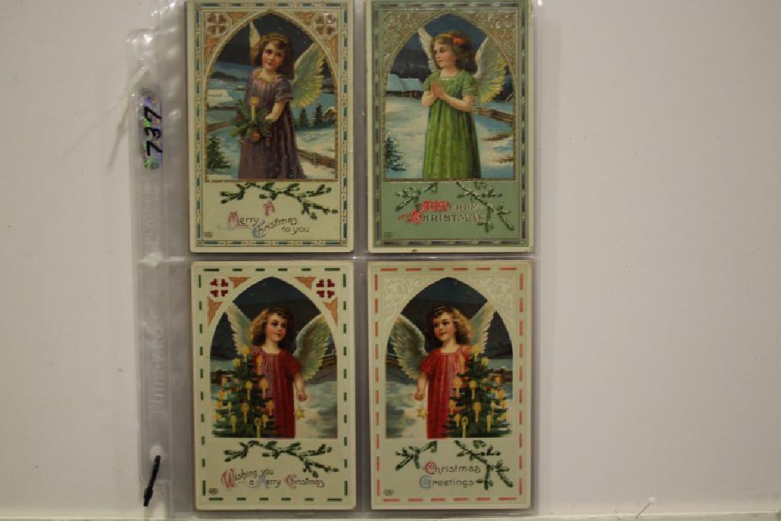 25 Mostly EAS Postcards Child Angels Christmas Series (1 of 3)