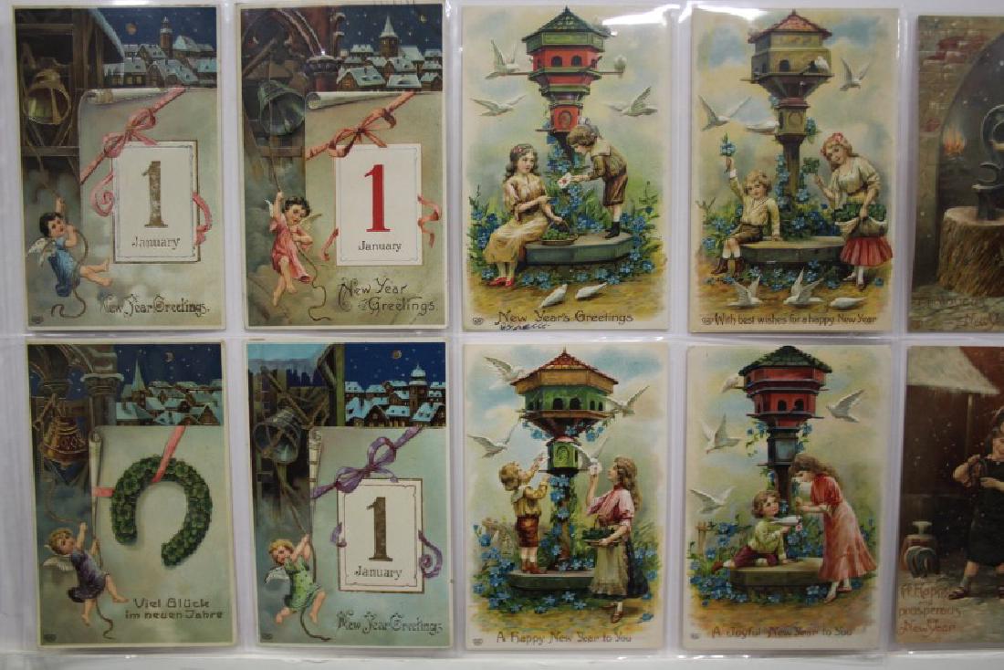 21 EAS Postcards Children New Year Series Sets (1 of 3)
