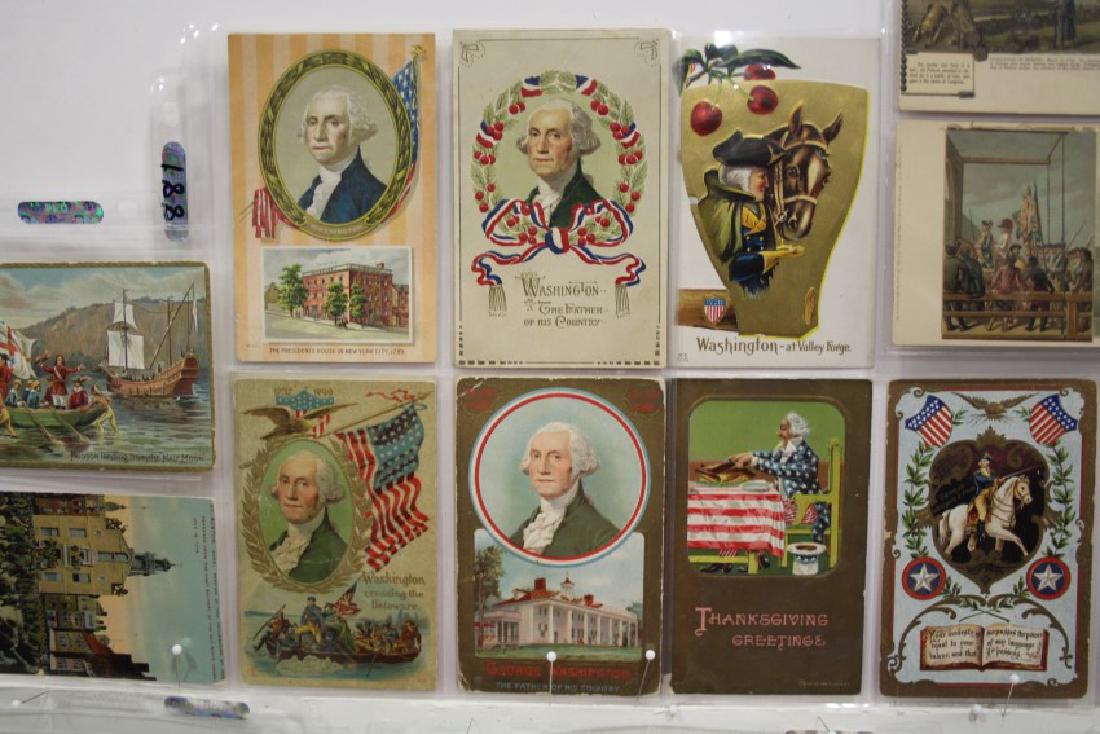 33 Patriotic Postcards Washington, Revolutionary War (1 of 3)