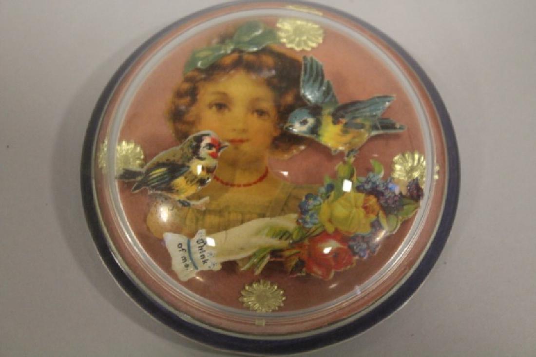 Victorian Die Cut Decoration Paperweight: Victorian Die Cut Decoration Paperweight.