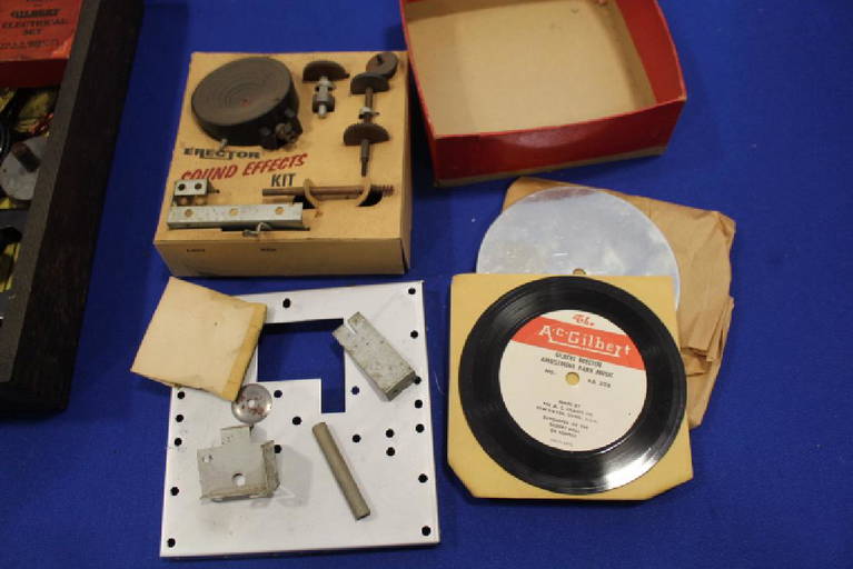 Erector Sound Effects Kit W/ Amusement Park Record