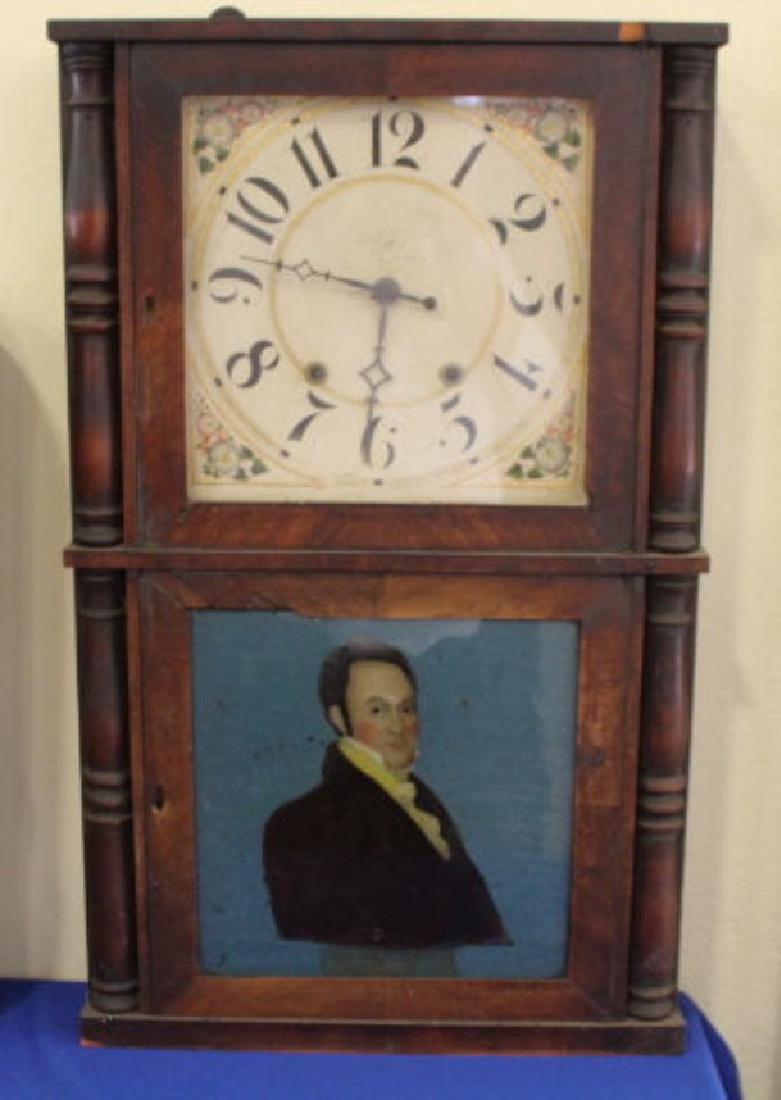 1832 Hopkins & Alfred Weight Driven Clock w/ Statesman