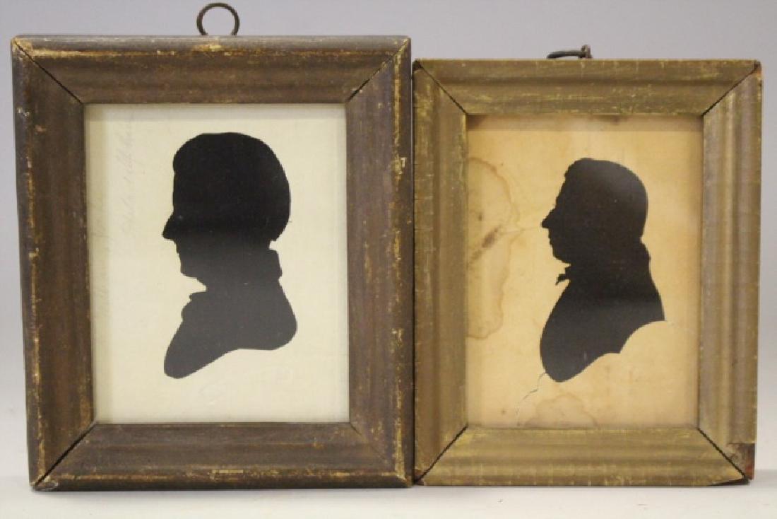 2 Hollow Cut Silhouettes - Peale Museum Silhouette (1 of 1)