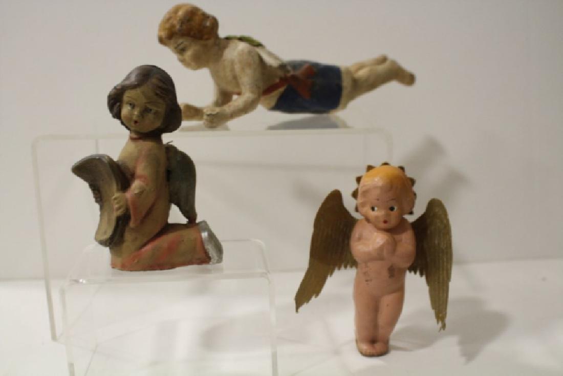 Rare Chalkware Christmas Tree Angel Ornament & More (1 of 1)