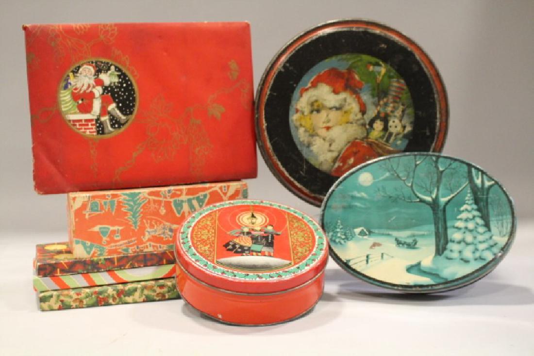 Christmas Gift Boxes & Christmas Cookie Tins (1 of 1)