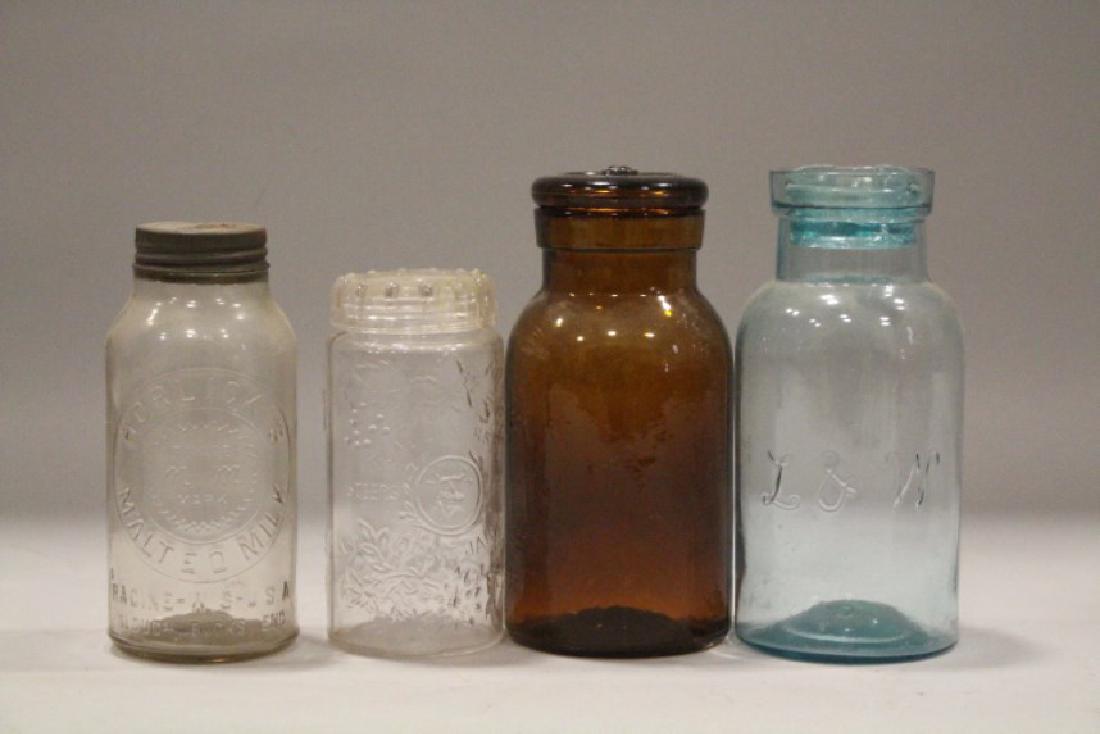 4 19th Century Glass Fruit / Canning Jars (1 of 1)