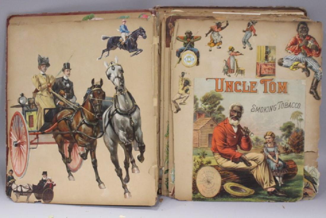 Large Size Victorian Scrap Book - Well Designed (1 of 1)