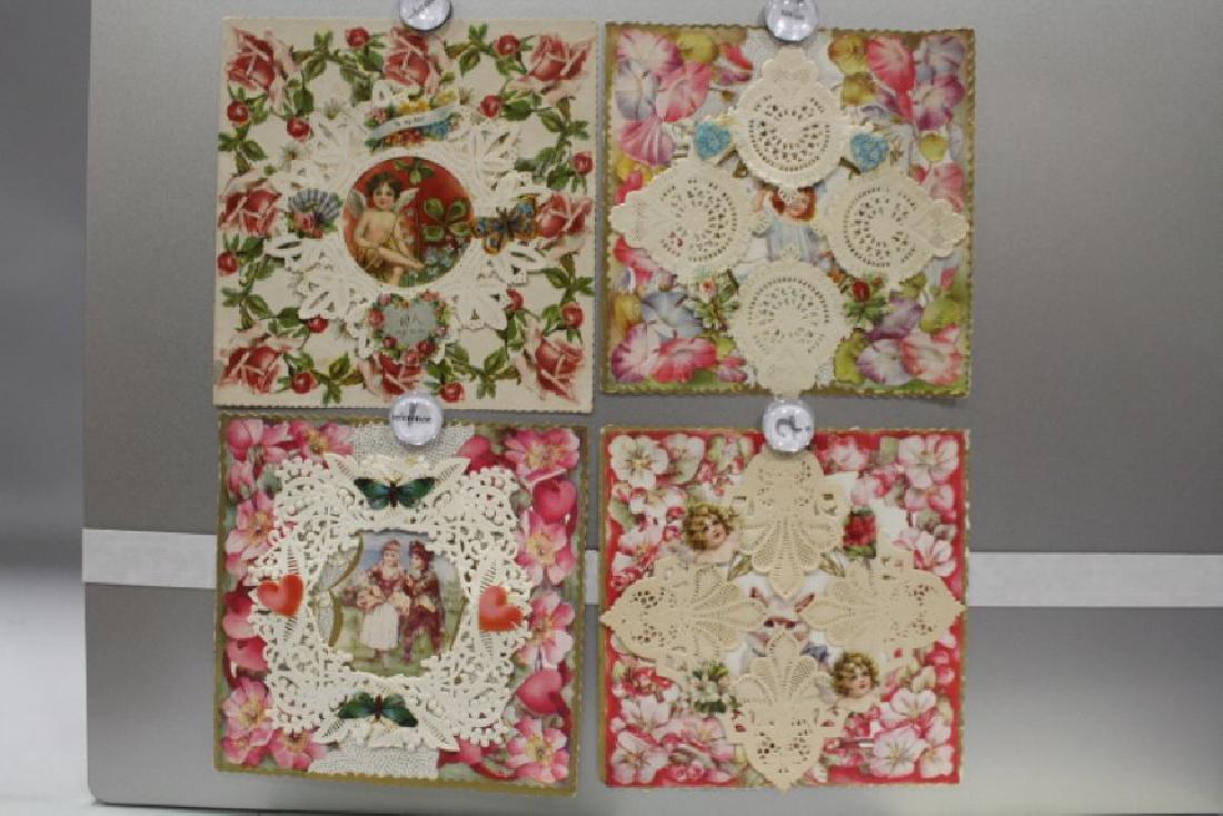 Lot of 4 Early 20th C Valentines (1 of 1)