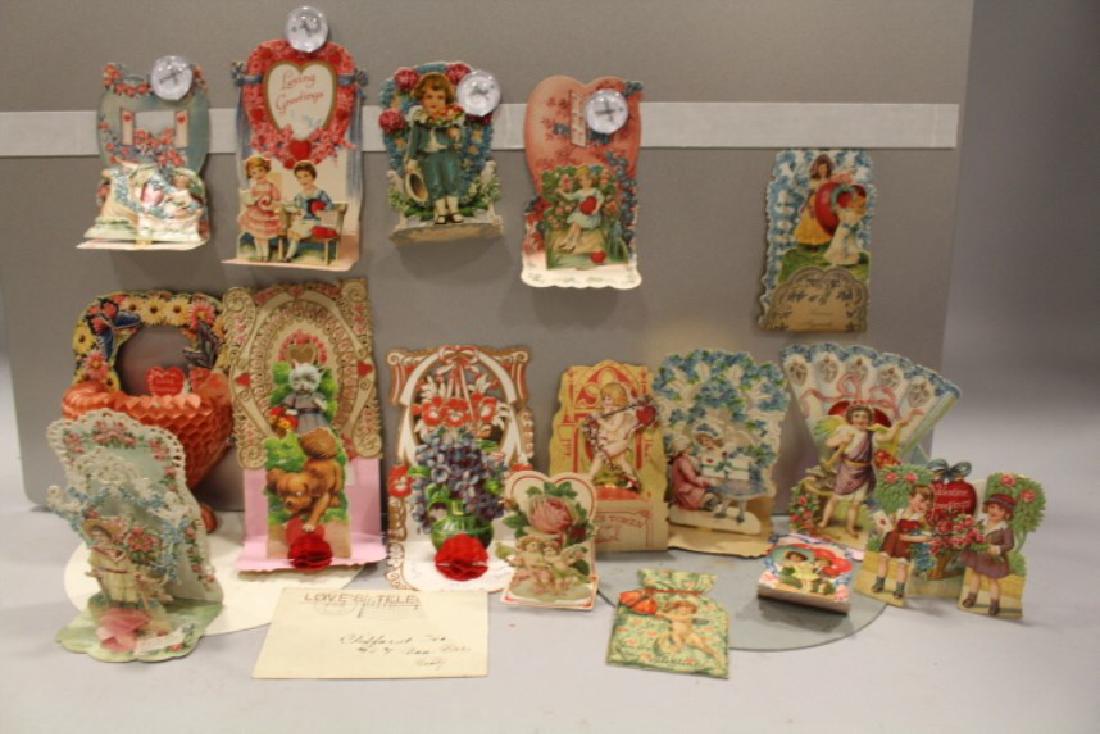 Lot of 15 Valentines - Mostly Fold-Out and Germany (1 of 1)