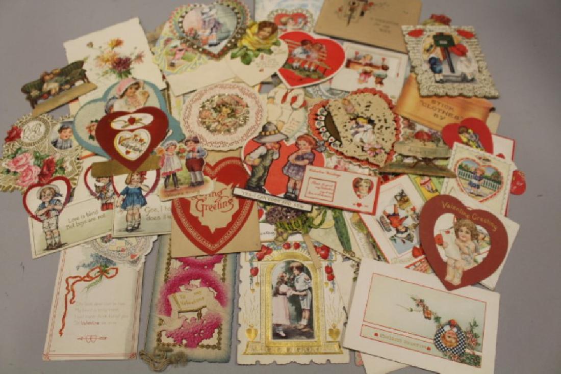 Lot of 60+ Misc Valentines - 1920-30s (1 of 1)