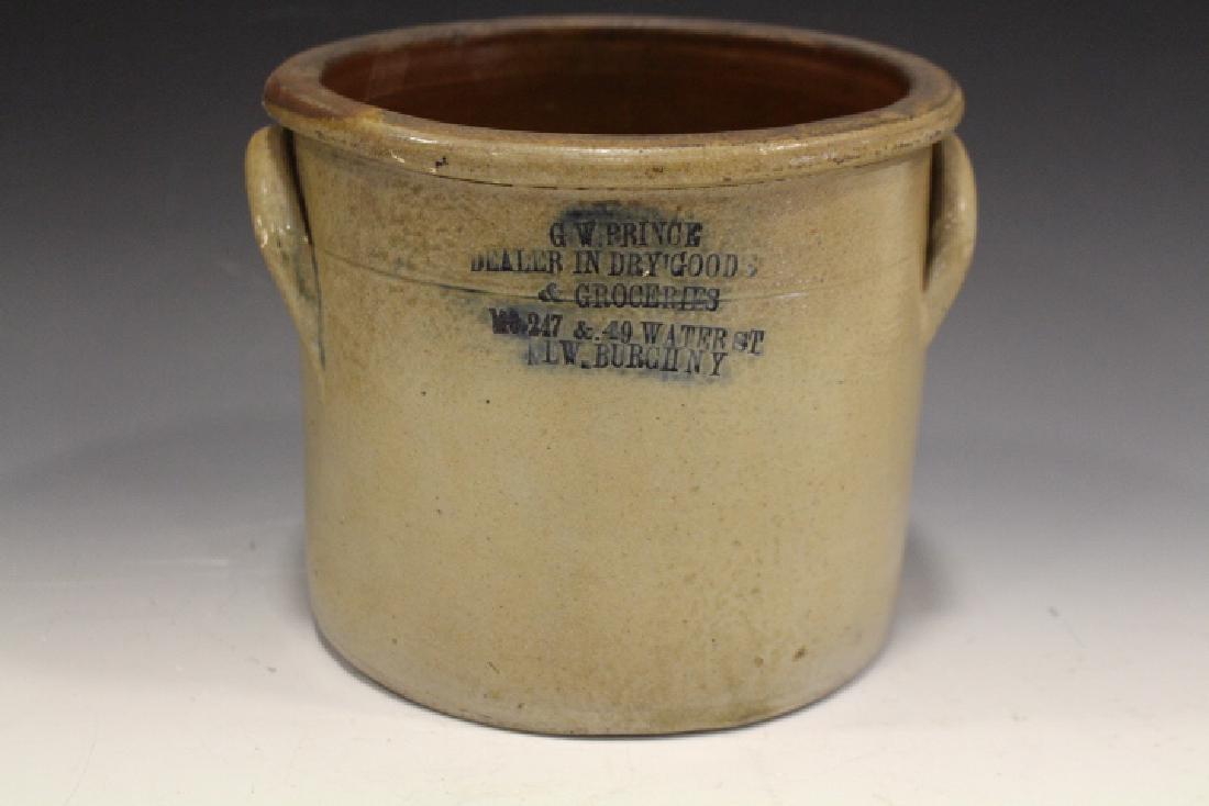 Drygoods Store Advertising Crock Newburgh NY (1 of 3)