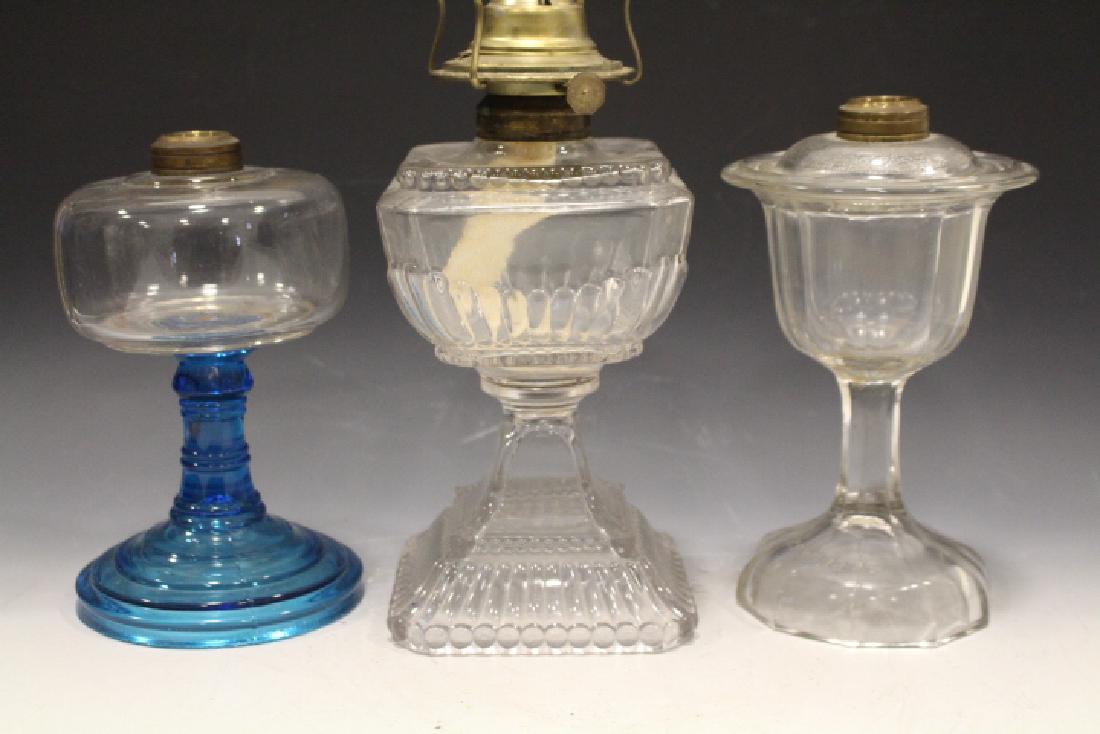Lot of 3 Oil Lamps (1 of 1)