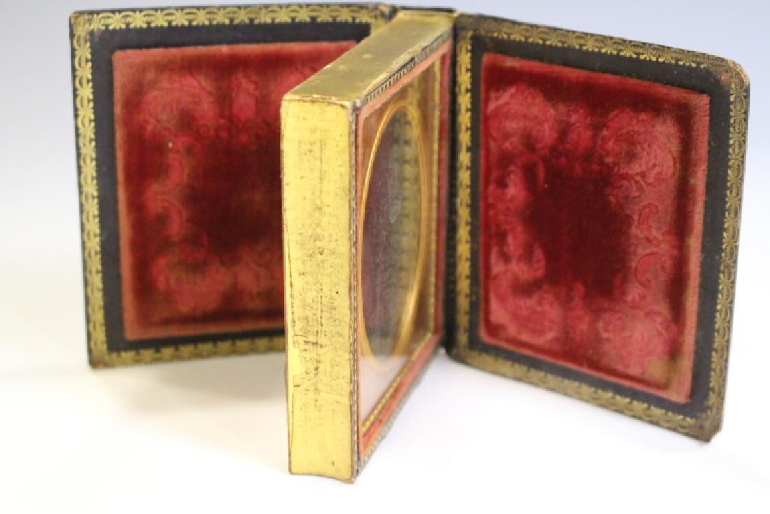 Papier Mache Double Book Form Ambrotype Images (1 of 6)