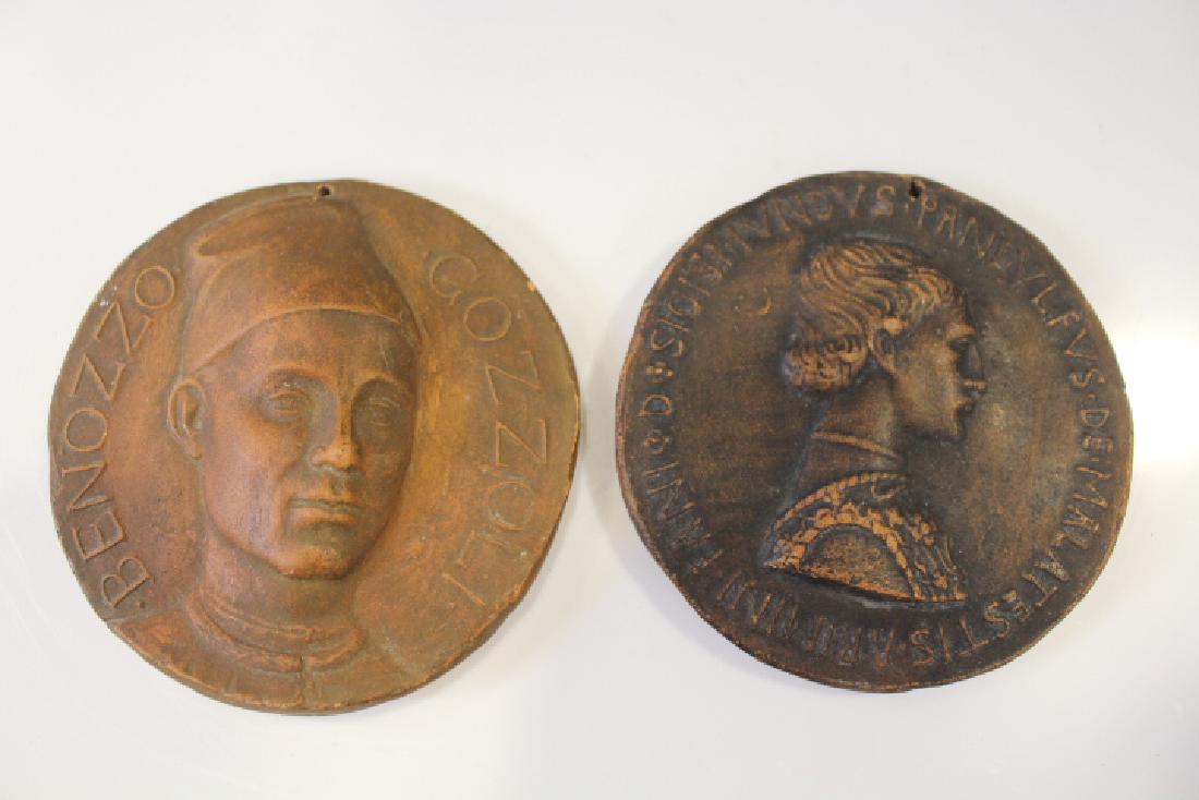 Pr Terracotta Roundels/Medallions Italian Artists (1 of 4)