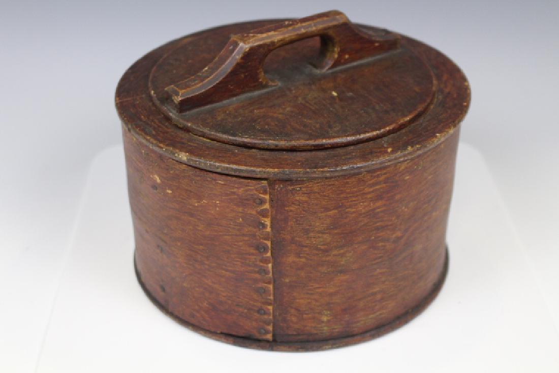 19th C Pennsylvania Spice Box Paint Decorated (1 of 3)