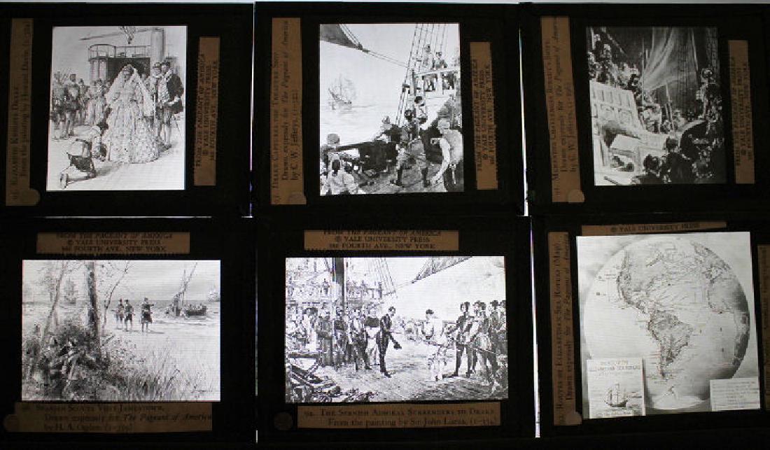 40 Lantern Slides Boxed Early Explorers Series (1 of 9)