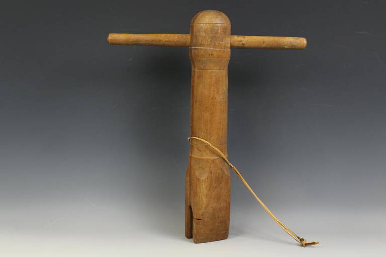 Early Maple Rope Bed Key Wrench