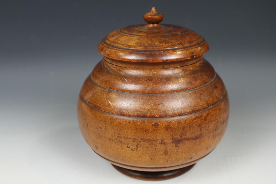 Large Pease Covered Jar Canister - 8'' (1 of 5)