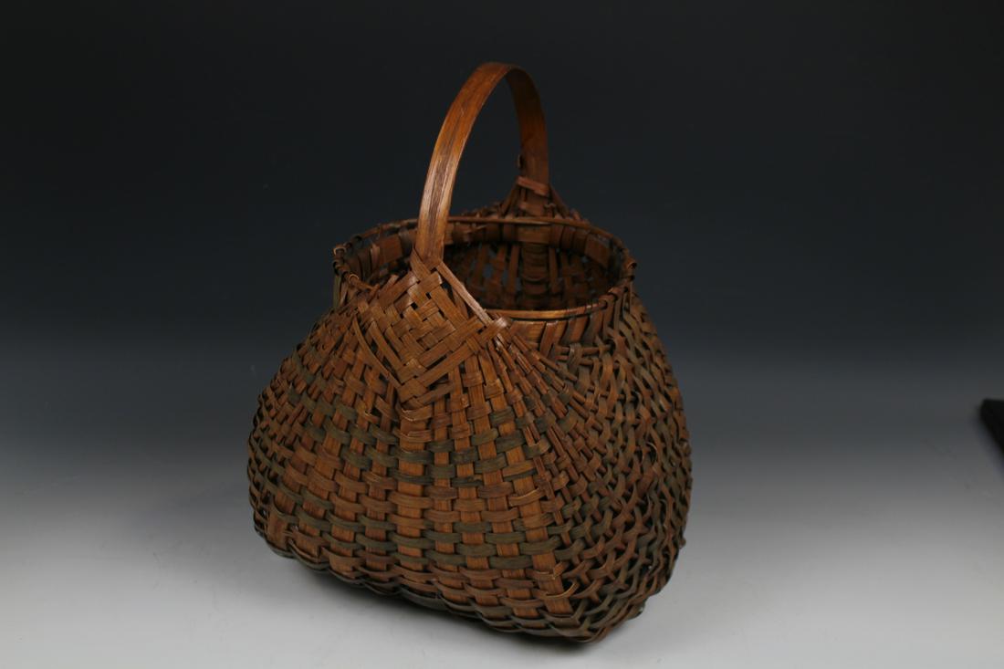Appalachian Splint Egg Gathering Basket (1 of 8)