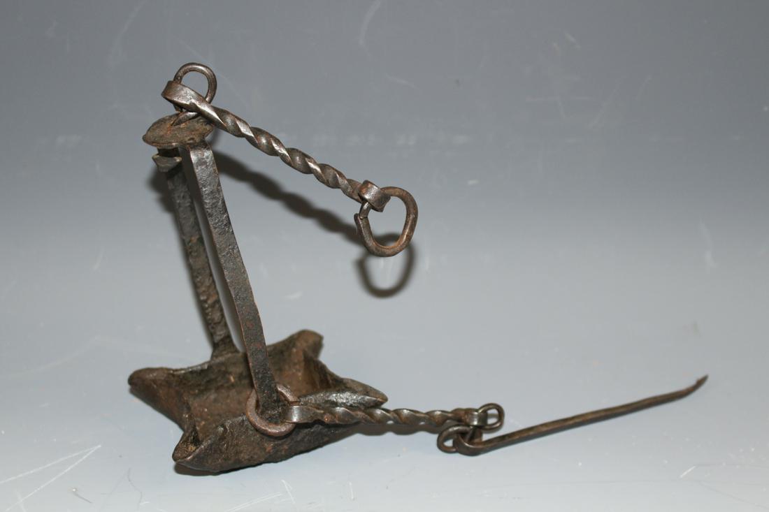 4-Wick Pan Grease / Fat Lamp (1 of 4)